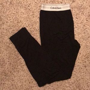 Calvin Klein black leggings
